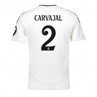 Camiseta Real Madrid Daniel Carvajal #2 Primera Equipación Replica 2024-25 mangas cortas